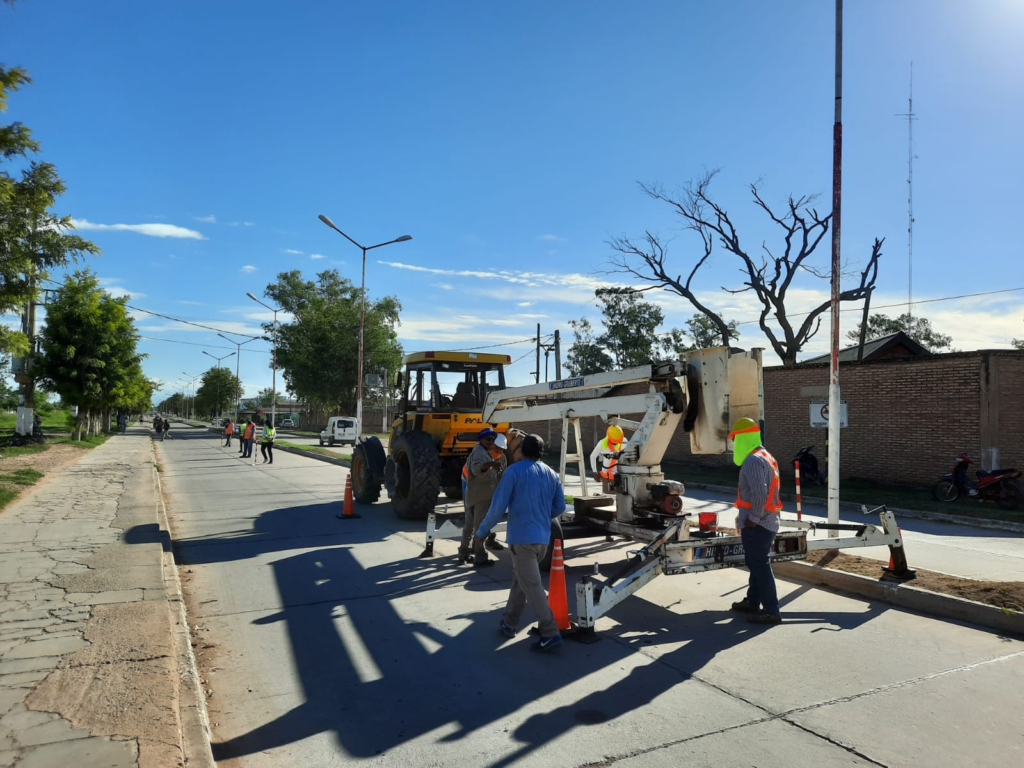 Modernización del alumbrado público en Guachipas, Salta