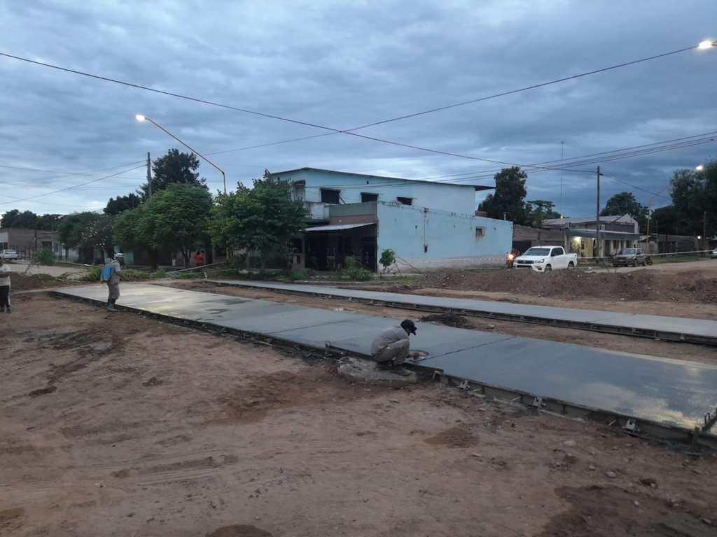 Pavimentación con adoquines en la Municipalidad de Orán, Salta